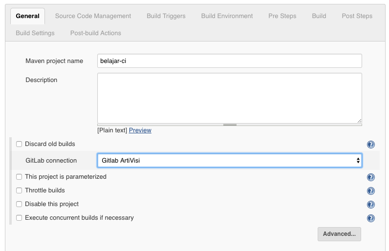 Integrasi Gitlab