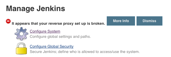 Reverse Proxy Broken