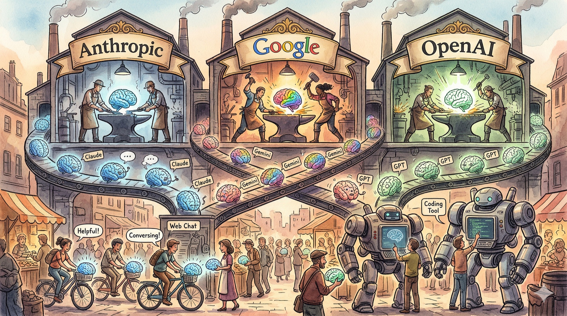 Lanskap AI: Provider, Model, Tool