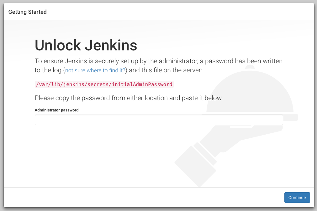 Jenkins Starter Page